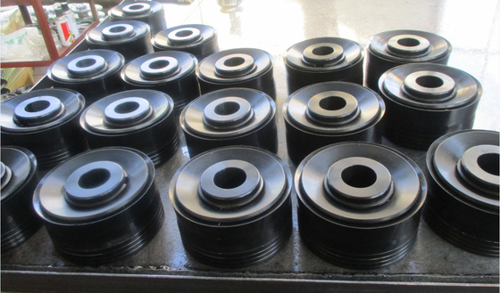 Dubbele Durometer de Pompzuiger van de Polyurethaanmodder 5 1/2“ 5000PSI