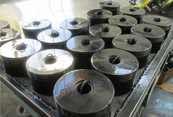 Dubbele Durometer de Pompzuiger van de Polyurethaanmodder 5 1/2“ 5000PSI