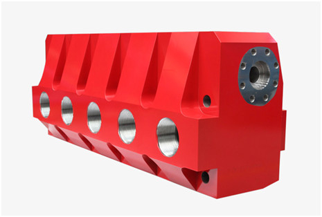De Pomp van de de Boringsmodder van JR1000QS Quintuplex 4 1/2“ Duiker