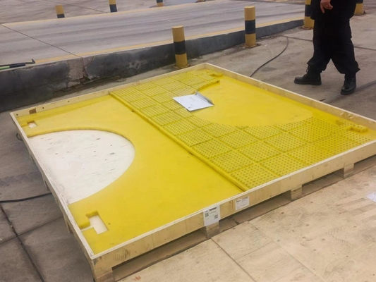 ZP375 antislipmat 30mm Plastic niet Misstap Mat For Drilling Rotary Table