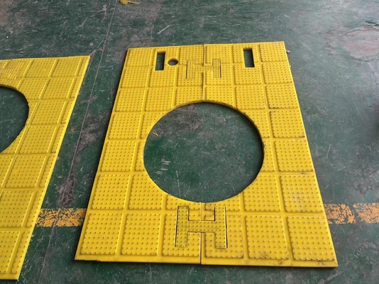 ZP275 ZP375 Anti-Slip Mat 30mm Plastic Non-Slip Mat voor het boren Rotary Table