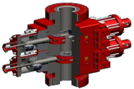 BOP Ram Verpakkingselementen Blowout Preventer Equipment 5 1/8" Olie boren