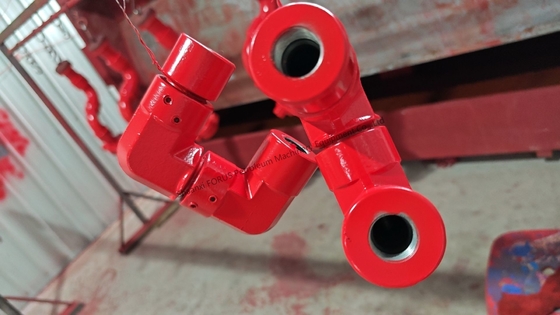 1 inch 50 Type Short Radius Swivel Joint API 16C Werkdruk 5000 PSI Voor olieveldboren