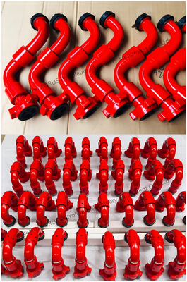 Geallieerd staal 2 inch 50 type draaiend gewricht Werkdruk 5000 PSI API 16C Standard voor olieboren