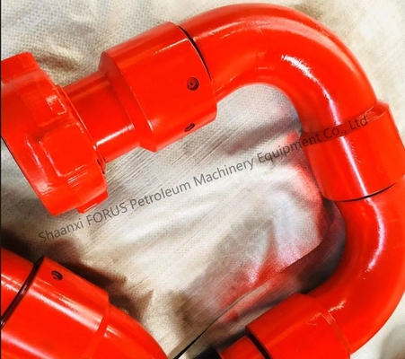 3 inch 10 type draaiend gewricht werkdruk 5000 PSI API 16C standaard gesmeed proces voor olieveld boren COC verstrekt