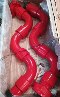 80 Type Long Radius Swivel Joint Alloy Steel Gesmeed API 16C Standard Voor Olieveldboren