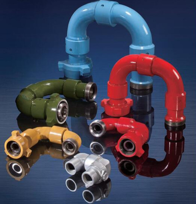 80 Type Long Radius Swivel Joint Alloy Steel Gesmeed API 16C Standard Voor Olieveldboren