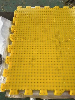 1MX1M Anti-slip oppervlak vloermat voor rig vloerdikte 30MM PU voor het boren