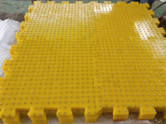 1MX1M Anti-slip oppervlak vloermat voor rig vloerdikte 30MM PU voor het boren