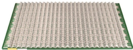 Piramide scherm golftype Derrick FLC500 Oilfield Drilling Shaker Screen Mesh