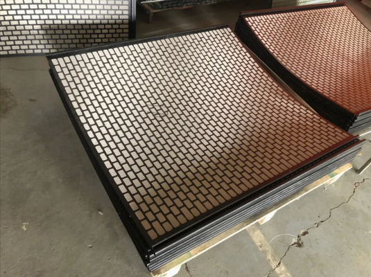 Wave type Solid Control Screen Mesh API RP 13C Oilfield Drilling Screen Mesh