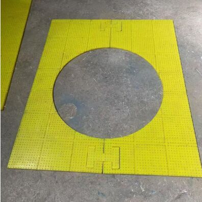 Roterende tafel Anti slip Mat Materiaal PU Gebruik op boorplatform