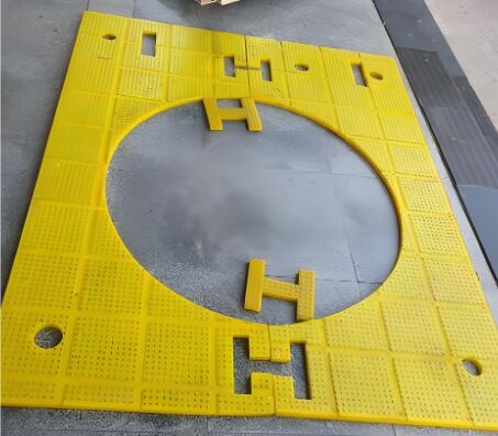 Roterende tafel Anti slip Mat Materiaal PU Gebruik op boorplatform