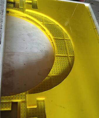 Antislipmat draaitabel Materiaal PU Slijtvast Gebruikt voor ZP175