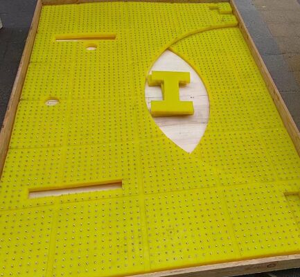 Antislipmat draaitabel Materiaal PU Slijtvast Gebruikt voor ZP175