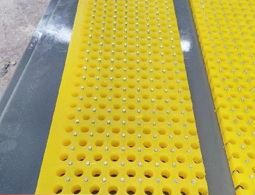 Draaiende tafel Anti-slip Mat slijtagebestendige voor olieveld boorplatform polyurethaan materiaal