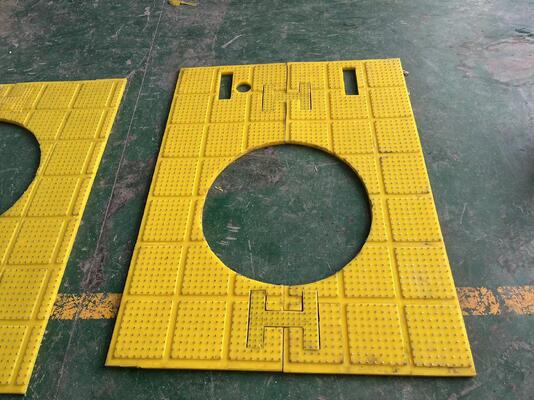 Hoogwaardig vakmanschap met precieze fabricage Polyurethane 30 mm dikke draaitafel Anti slip Mat