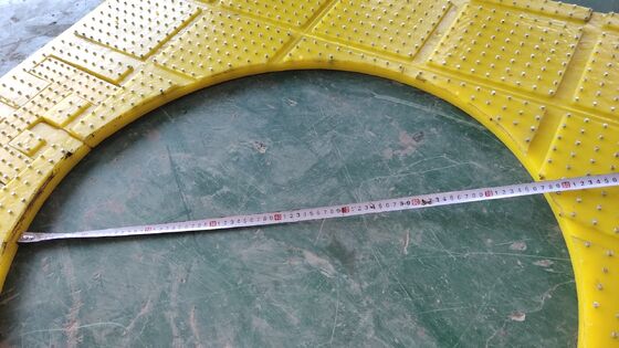 Premium geselecteerde grondstoffen Polyurethane 30 mm dikte draaitafel anti-glijmat
