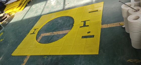 Oliebestendigheid Draaitafel Antislipmat Strenge kwaliteitscontrole Polyurethaan 30 mm dikte