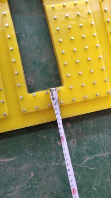 Oliebestendigheid Draaitafel Antislipmat Strenge kwaliteitscontrole Polyurethaan 30 mm dikte
